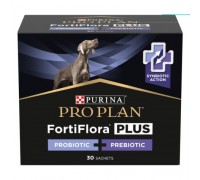 Purina Pro Plan Cane Fortiflora Plus Probiotic + Prebiotic 30 Bustine 2 Gr